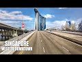 Singapore City: West to Downtown Core Bus Journey