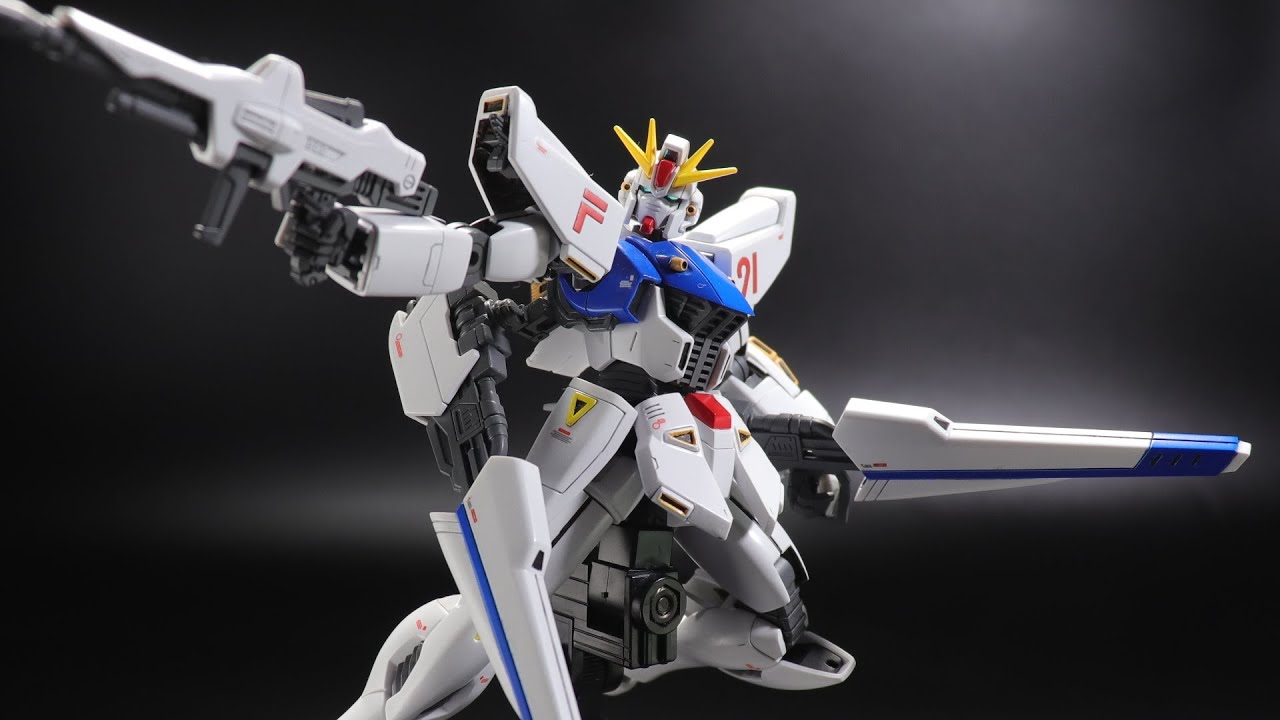 ガンプラ】HGUC ガンダムF91・制作【全塗装】 - YouTube