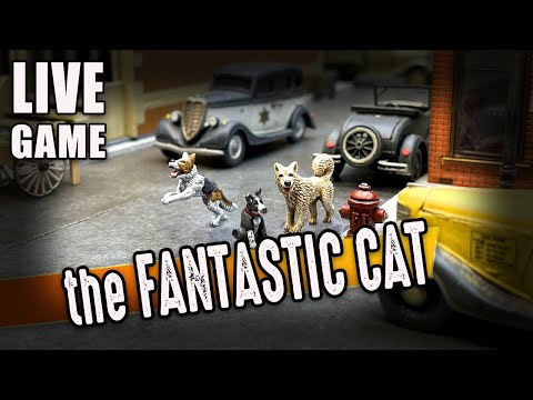 Pulp Alley - LIVE Game: the Fantastic Cat