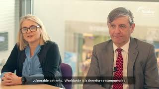 Prof Catherine Fleming and Prof Tim O'Brien, University Hospital Galway