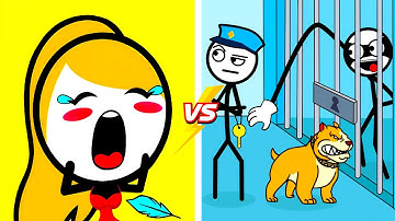 Save Her vs Thief Puzzle 🧠💔🪢 NEW Update Level Gameplay Walkthrough (Android iOS) K9X