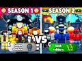 SEASON 1 VS SEASON 2 UNITS!  (Toilet Tower Defense)