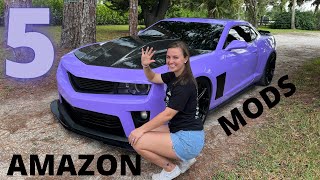 5 AMAZON MODS for your 5TH gen CAMARO