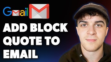 How to Add a Block Quote to an Email in Gmail (Full 2025 Guide)