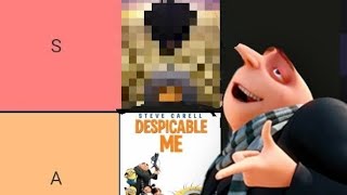 Ranking Every Despicable Me / Minions Movies