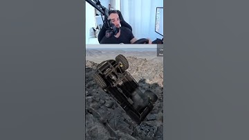 Barrel rolling down a hill in a motion simulator (D-BOX Technology)