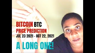 Bitcoin BTC Price Prediction 23 Jul -- 22 Oct, 2021