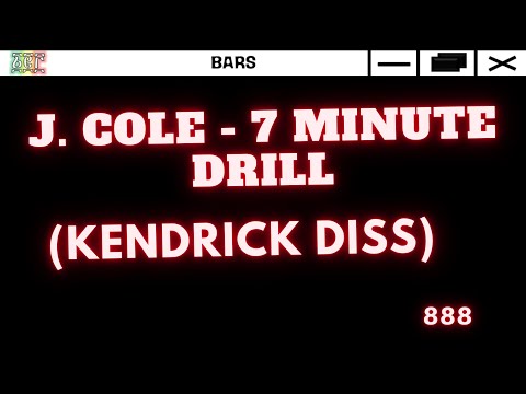 J. Cole - 7 Minute Drill Lyrics (Kendrick diss)