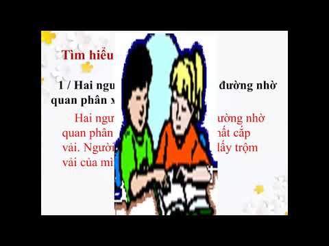 Tuần 23 - Môn Tập đọc: phân xử tài tình lớp 5