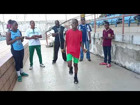 16 years old Nigerian rope Skipper, Gbenga Ezekiel sets Guinness World Record