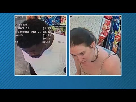 Jacksonville police looking for man, woman accused of robbery and credit card fraud