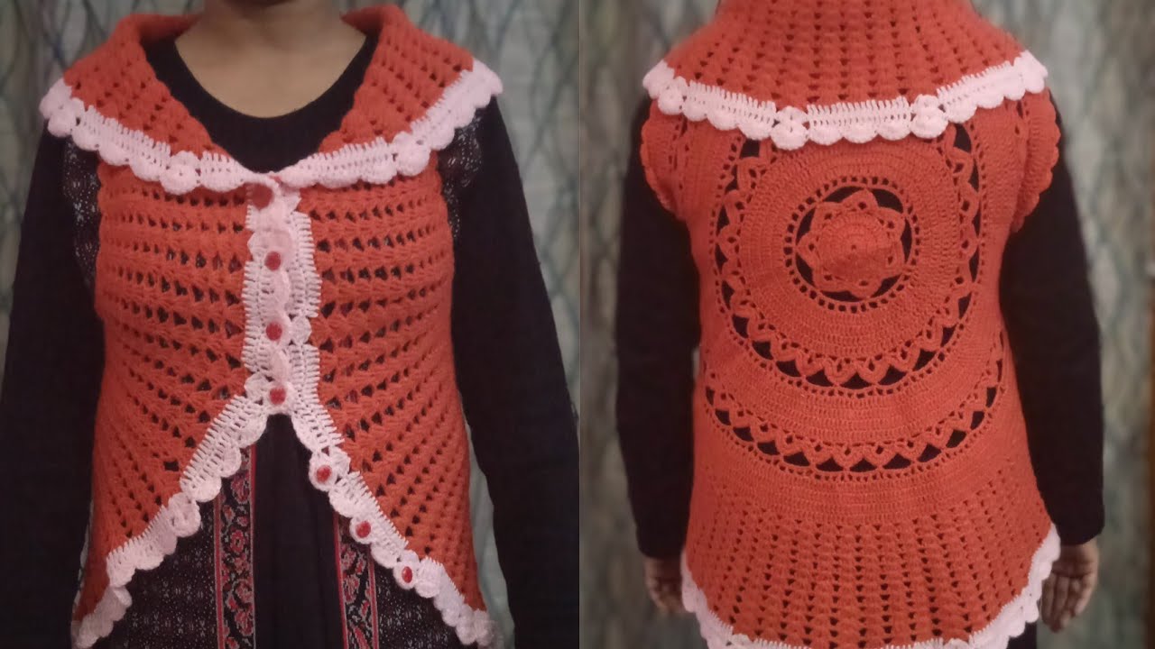 इतना सुंदर घेर कि सब तारीफ करेंगे / Crochet Baby Frock ( Part 2) - YouTube