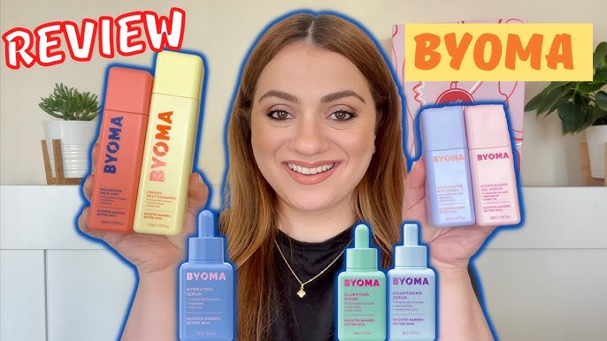 BYOMA SKINCARE FIRST IMPRESSIONS  SKINCARE ROUTINE TO IMPROVE A TIGHT/  COMPROMISED SKIN BARRIER 