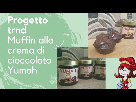 progetto trnd - muffin al cacao con crema di cioccolato Yumah