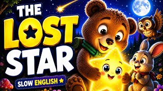 Datos The Lost Star ⭐ | Slow English Bedtime Story for Kids | Cute Animal Adventure Actualización