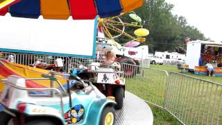 Kylie on 4 wheeler ride  Haywood County fair 8 10