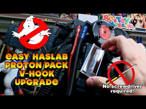 Easy Haslab Proton Pack V-Hook Magnet Upgrade: No Screwdriver or Disassembly Required!