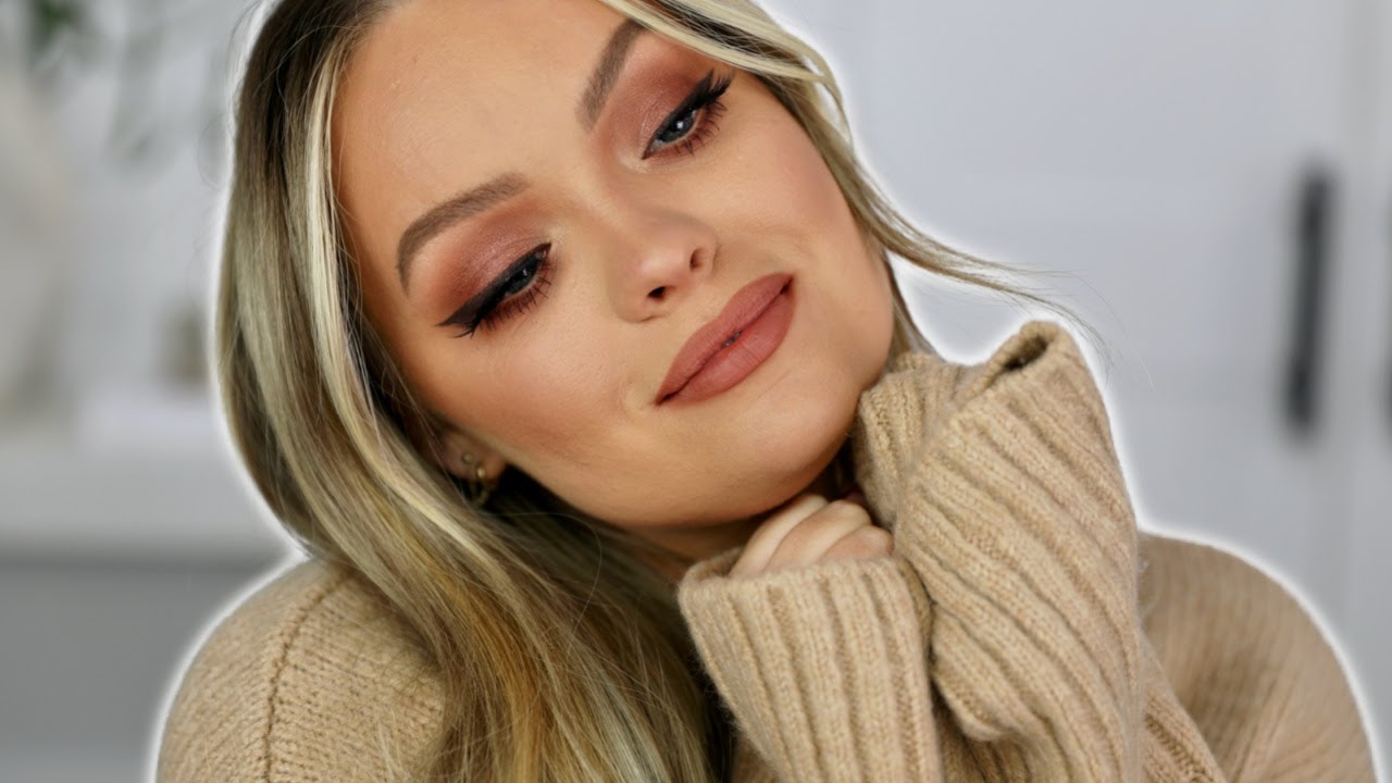 WARM & COZY MAKEUP TUTORIAL - Get Ready With Me! | Brianna Fox