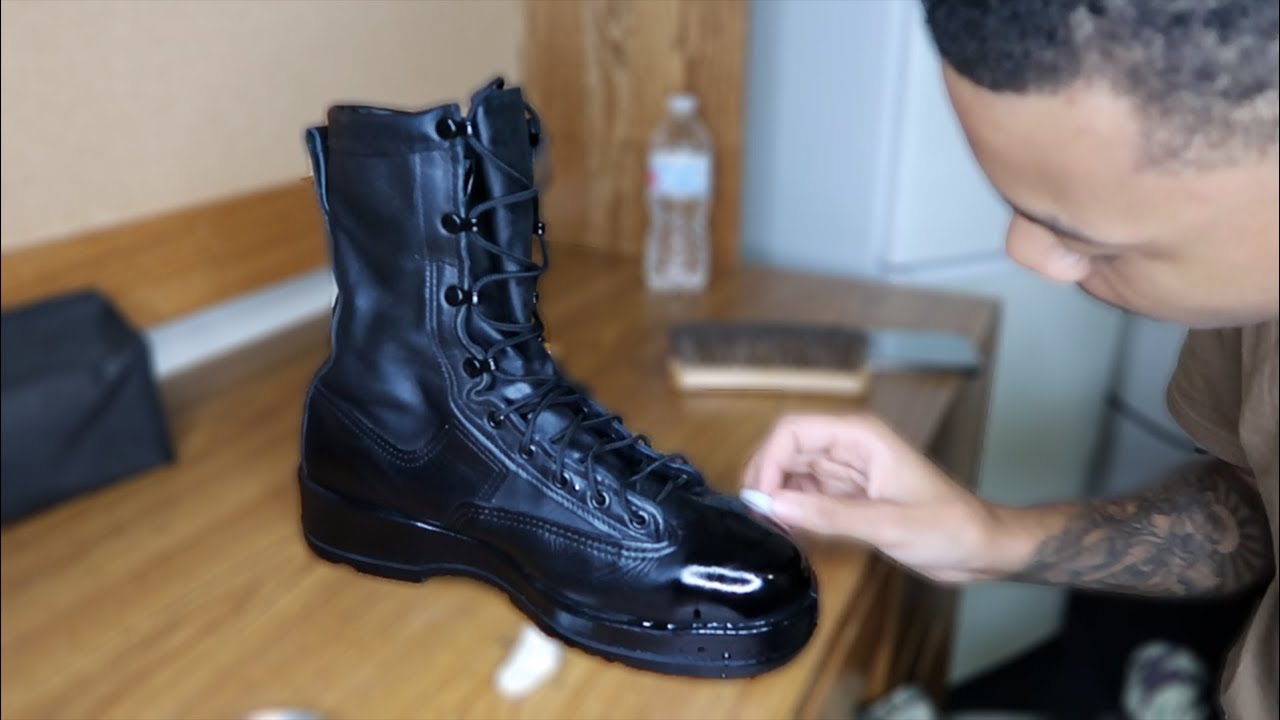 New Barclay Style! Soldier Polishing Boots #6036 