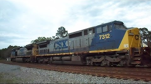Folkston Railwatch 2015 CSX Huge Mixed Freight Train