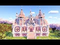 Minecraft How To Build A Fantasy House With Cherry Blossoms And Pale Oak Fantasy Architecture Minecraft How To Build A Fantasy House With Cherry Blossoms And Pale Oak Fantasy Architecture