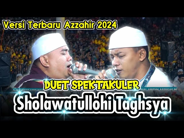 Sholawat Merdu | Sholawatullohi Taghsya Versi Terbaru Azzahir 2024 | Full Lirik class=
