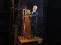 This automaton, created by Catalan artist Alina, depicts an operator with a Lumière Cinematograph