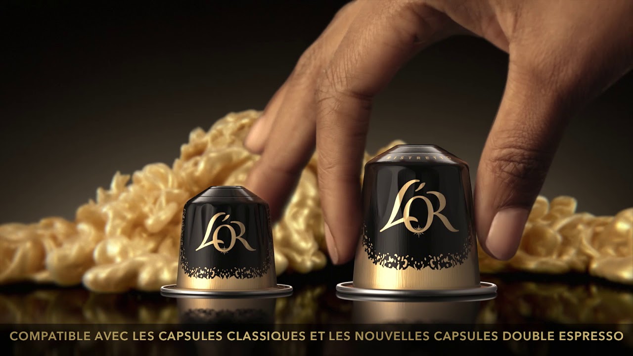 Nouvelle machine à café L'Or BARISTA compatible avec les capsules double  espresso 