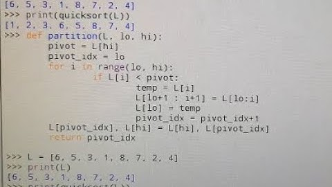 Sorting Algorithms. Part 5: Quicksort