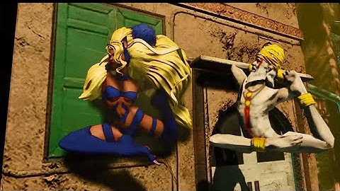 Felica Couldn’t escape being trap in the Wall by Necalli.