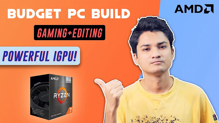 AMD Ryzen 7 5700G로 이루어진 나만의 편집용 PC 공개!