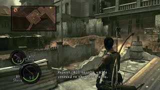 RESIDENT EVIL5 Bow Sniping 2
