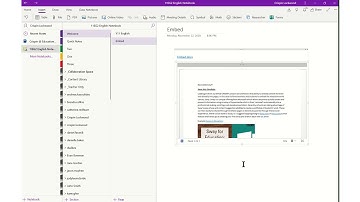 OneNote Embedding