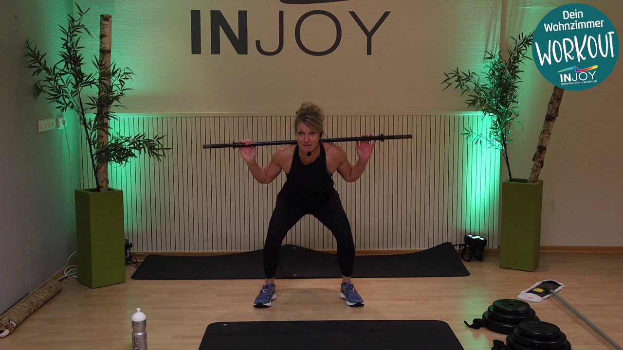 INJOY - Dein Wohnzimmer Workout -- Langhantel mit Sylvie