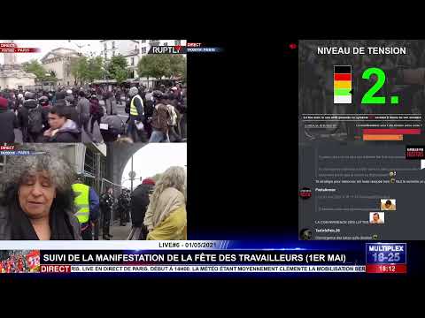 Manifestation du 1er Mai  Paris