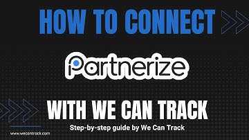 How to connect Partnerize with We Can Track via API?