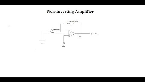 Non-Inverting Amplifier| Designing of Non-Inverting Amplifier on Tinkercad| Tinkercad
