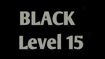 BLACK Level 15 Androidios Gameplays Walkthrough By Bart Bonte