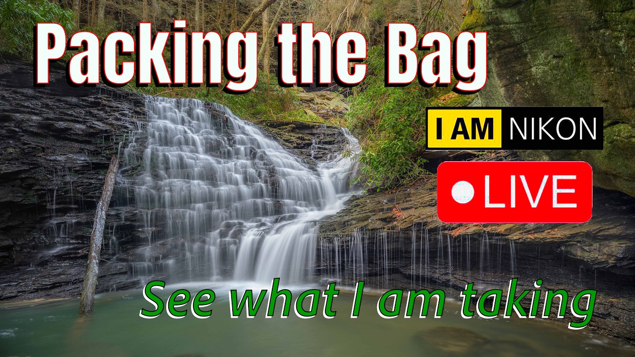 Packing a Bag for Waterfall Photography