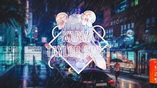 Nightcore - Karma - (Taylor Swift) Resimi