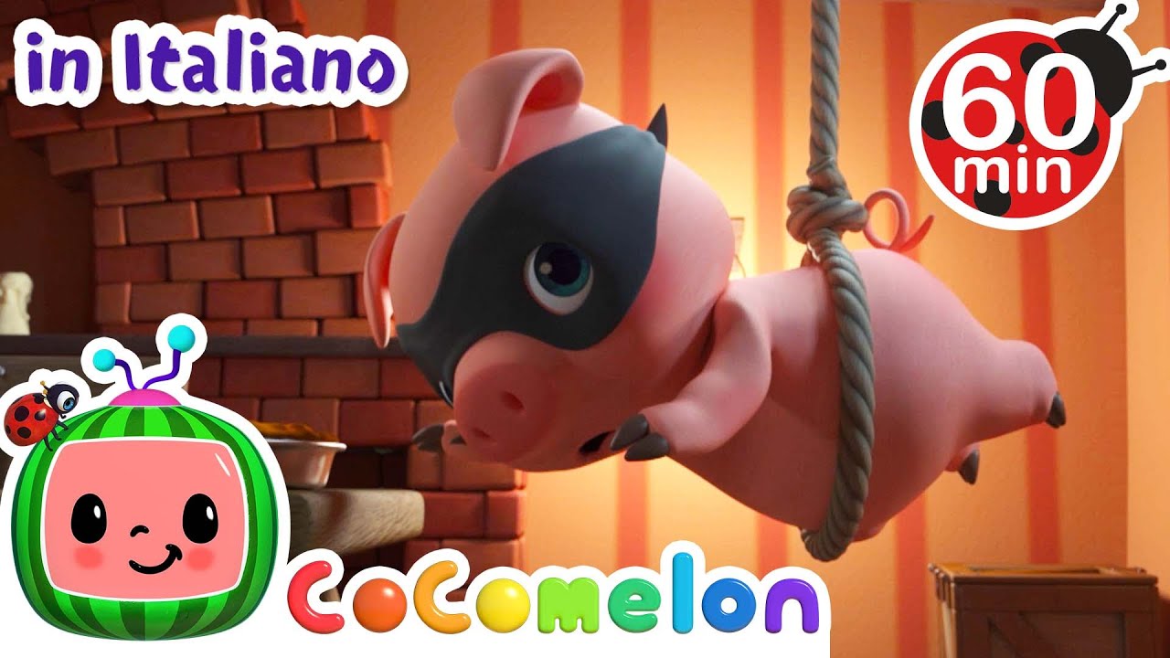 I porcellini spia!  | 🍉 COCOMELON Italiano - Canzoni per bambini