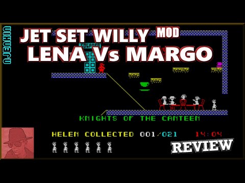 Lena Vs Margo : Jet Set Willy MOD from 2006 - on the ZX