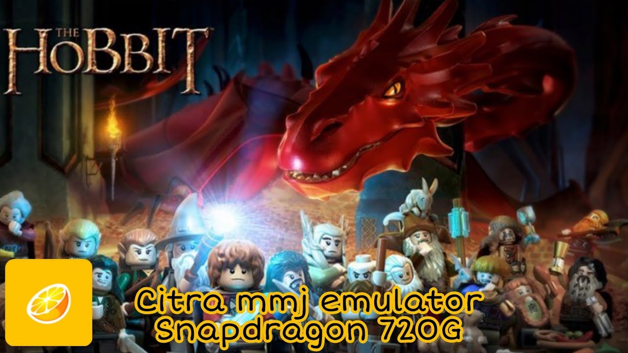 ✓Citra MMJ 3DS Teste LEGO The Hobbit (USA) 