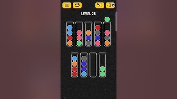 Ball Sort Puzzle Levels 26-30 With Sound Effects!