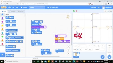 SCRATCH Tutorial 2: Scratch Cat move in square