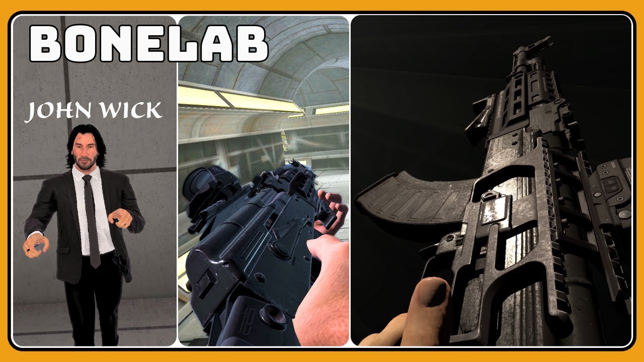 The World of John Wick BONELAB Mod | Fooling Around | Quest 3 (4K)