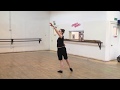 Entrelacé/ Grand Jeté EnTournant/ Tour Jeté: ballet class tutorial (beginner + intermediate level)