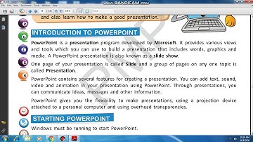 Computer Class-5 Lesson-7 (Microsoft Power Point) Video-1
