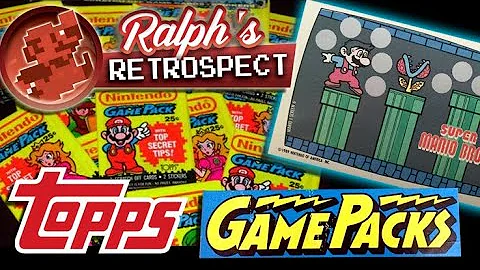 Topps Nintendo Game Packs - Ralph's Retrospect