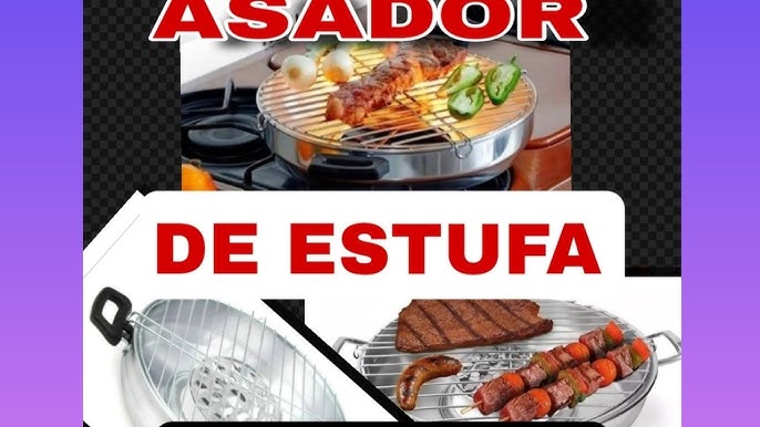 ASADOR PARA ESTUFA (PRÁCTICO,FUGITIVO) TIENES QUE VER PARA CREER. 